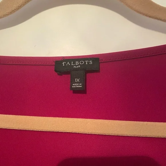 Talbots Red Blouse - Picture 2 of 4